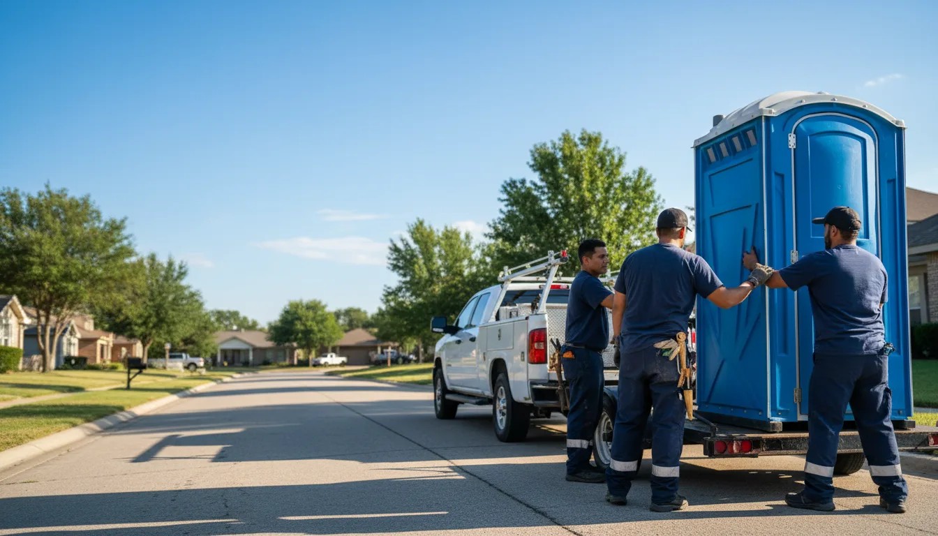 Portable Toilet Rental in Petersburg, TX near me